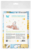 Клеёнка-наматрасник с резинками-держателями ROXY KIDS Серия ZOO желто-синий