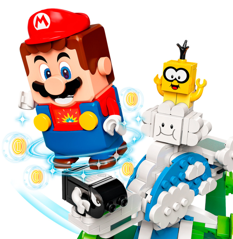 Конструктор Lego Super Mario 71389 Дополнительный набор «Небесный мир лакиту»