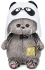 Мягкая игрушка Budi Basa Басик Baby в шапке панда 20 см