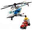Конструктор LEGO City 60243 Погоня на полицейском вертолёте