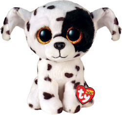Мягкая игрушка TY Beanie Boo's далматинец Luther 15 см