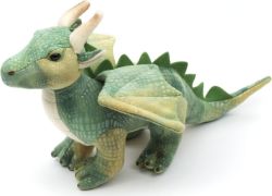 Игрушка мягконабивная Дракон Leosco, 20 см, зеленая, арт. GD020122