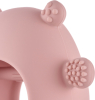 Силиконовый прорезыватель на руку Roxy Kids Мишка, розовый, арт. RST-003-P