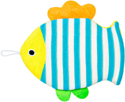 Мочалка-рукавичка махровая ROXY-KIDS Рыбка