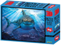 Стерео пазл Prime 3D Большая белая акула 10048