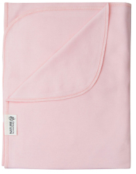Пеленка трикотажная Amarobaby Nature essence, розовый 90х120 см